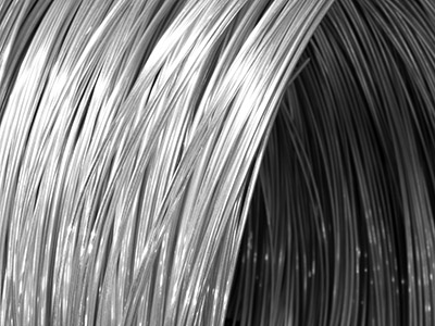 18ct White Gold Round Wire 2.00mm, 100 Recycled Gold