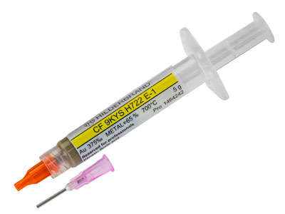 Hilderbrand 9ct Yellow Gold Solder Paste 5g Easy, Assay Quality .375